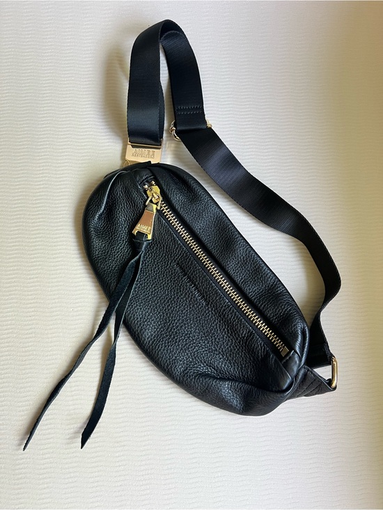 Aimee Kestenberg Handbags - Aimee Kestenberg Milan Bum Bag Black Leather Crossbody Belt Bag NWOT